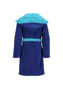 Vossen, Herren, Kinderbademantel &raquo;Bixie, ideal f&uuml;r Sauna & Spa, Hotelbademantel, Morgenmantel&laquo; 1 Stk. Doubleface-Look, reflex blue / ice blue, reflex 