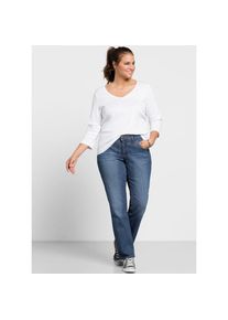 sheego , Damen , Stretch-Jeans , blue denim , Langgrößen , 100 -Langgrößen , 100