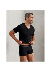 Schiesser , Damen , Panty , schwarz , 3 Stk. , 6 -3 Stk. , 6 , Single-Jersey