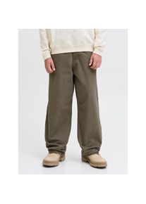 Jack & Jones Jack & Jones Junior, Herren, 5-Pocket-Hose &raquo;JPSTALEX EMBER WORKER PANT JNR NOOS&laquo;, Beluga, N-Gr, 128 -N-Gr, Beluga, Moderne Workerhose von Jack & Jones