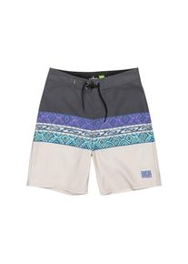 Quiksilver , Jungen,Jugendliche , Badeshorts »Everyday Panel 17"« , Global Heat Dusted Peri - Pmg6 , 13 , 13 , Material: Supersuede-Material aus...