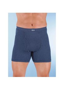 King´S Club Kings Club , Damen , Slip , dunkelblau-meliert , 2 Stk. , 9 -2 Stk. , 9 , Feinripp