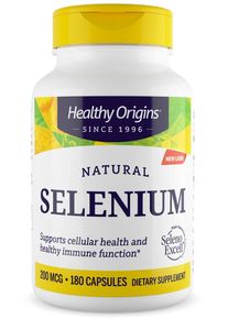 Healthy Origins Seleno Excell Selenium - 200 mcg, 180 Kapseln
