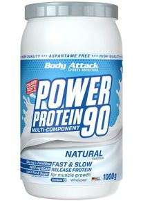 Body Attack Sports Nutrition Body Attack Power Protein 90, 1000 g Dose, Neutral