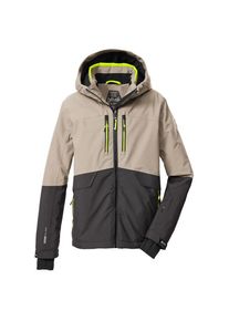 Killtec Boy's KSW 201 Ski Jacket Ski jacket Kids (176, grey)