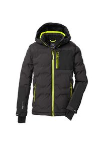 Killtec Boy's KSW 203 Qltd Jacket Ski jacket Kids (164, black)