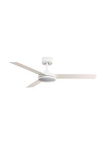 Faro Barcelona Ventilador BARTH L LED branco