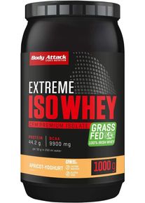 Body Attack Sports Nutrition Body Attack Extreme Iso Whey, 1000 g Dose, Apricot Yoghurt