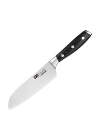 Vogue Cuchillo de acero inoxidable SANTOKU TSUKI (L)180 mm