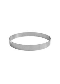 Gobel - Anillo de Tarta Perforado - Acero inoxidable - 1 mm de espesor - Ø 140 mm - altura 35 mm - 865714