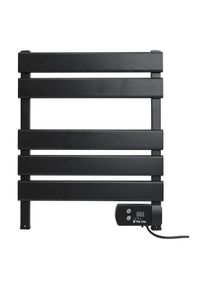 Purline Toallero eléctrico compacto negro 100W NTW-08