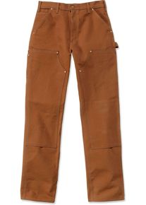 Carhartt B01 Utility Work, spodnie tekstylne , kolor: brązowy , rozmiar: W33/L32
