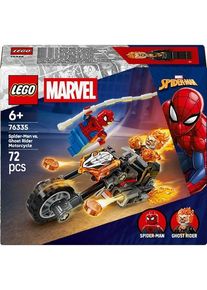 Lego Super Heroes Marvel 76335 Spider-Man vs. Ghost Rider auf seinem Motorrad