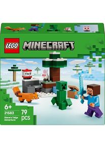 Lego Minecraft 21583 Steves Abenteuer in der Taiga