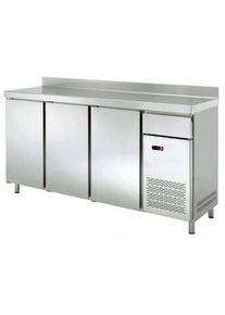 Mesa Refrigerada Frontal de 2 puertas y cajón - 220W - 1492x600x1050mm