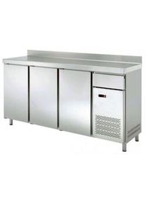 Mesa Refrigerada Frontal de 3 puertas con embudo para café - 220W - 2017x600x1050mm