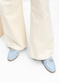 Loafers med spänne - blå - storlek 41 - bonprix