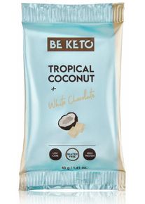 BeKeto Keto Bar, 9 x 40 g Riegel, Tropical Coconut