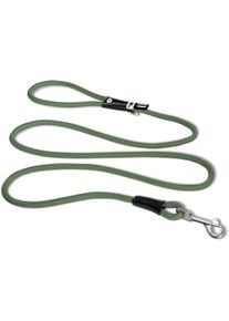 Curli Stretch Comfort Hundeleine, moos, M