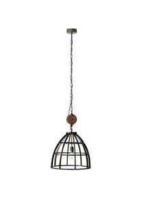 Brilliant Hängeleuchte , Schwarz , Holz, Metall , 160 cm , höhenverstellbar , Lampen & Leuchten, Leuchtenserien