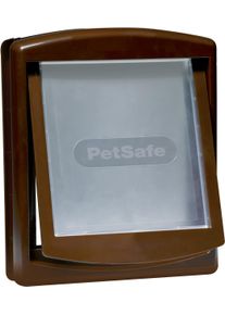 PetSafe Staywell Original 2-Wege Haustiertüre, braun, mittel