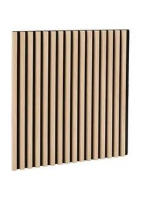 Livetastic Wandpaneel , Beige , Kunststoff, Holzwerkstoff , Holzoptik , 41x41x2.1 cm , Wohnzimmer, Regale, Wandregale