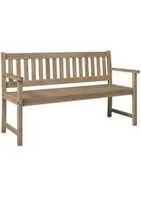 Ambia Garden Gartenbank , Akaziefarben , Holz , Akazie , teilmassiv , 120x89x55 cm , FSC 100% , Holzmöbel, Sitzgelegenheiten Holz, Holzbänke, Gartenbänke Holz