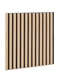 Livetastic Wandpaneel , Beige , Kunststoff, Holzwerkstoff , Holzoptik , 41x41 cm , Wohnzimmer, Regale, Wandregale