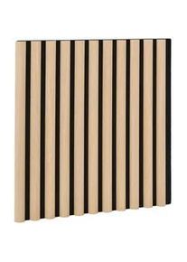 Livetastic Wandpaneel , Beige , Kunststoff, Holzwerkstoff , Holzoptik , 41x41x2.1 cm , Wohnzimmer, Regale, Wandregale