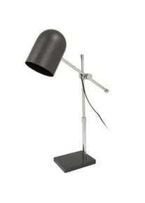 Kayoom Stehleuchte , Schwarz, Silberfarben , Metall, Kunststoff, Stein , 12x54x46 cm , Lampen & Leuchten, Innenbeleuchtung, Stehlampen, Stehlampen