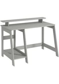 Livetastic Schreibtisch , Grau , Holzwerkstoff , 60x73x120 cm , Büromöbel, Schreibtische, Schreibtische