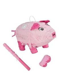 Relaxdays Pinata , Papier, Wellpappe, Kunststoff , Tiere , 43x25x20 cm , Dekoration