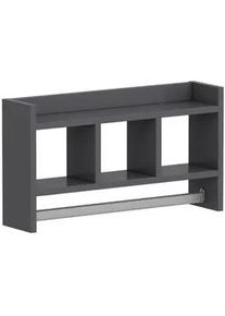 Livetastic Küchenregal , Anthrazit , Holzwerkstoff , 64x35x15 cm , Küchen, Küchenmöbel