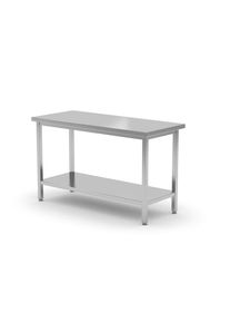 Mesa de trabajo Hendi Kitchen Line con estante base 1800x600x850mm