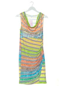 Alba Moda Sukienka o kroju koszulki Damski, Rozmiar 36, jasnoszary