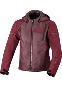 Macna Cocoon 2.0, veste textile imperm&eacute;able pour femmes , couleur: Rouge Fonc&eacute; , taille: XS