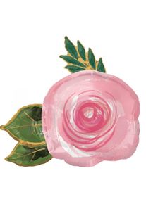 Amscan Ballon aluminium Roseraie 76 x 73 cm