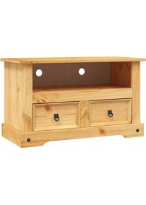 vidaXL Mueble para TV Corona Range de pino mexicano 91x43x56 cm