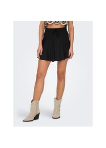 Only , Damen , Minirock »ONLNALA LIFE SKORT WVN NOOS« , black , L (40) , L (40) , Sommerrock von Only