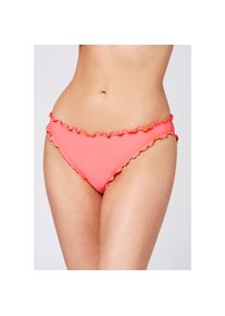 Chiemsee , Bikini-Hose , Shell Pink , 40 , 40 , Einfarbige Chiemsee Damen Bikinihose mit Rüschenkante