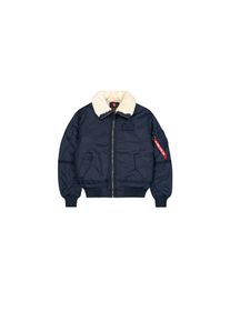 Alpha Industries, Damen, Bomberjacke &raquo;B-15 III TT Two Tone&laquo;, rep.blue, M, rep.blue, TT Nylon Stoff