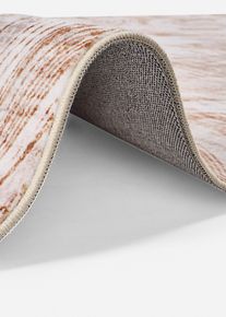 Vloerkleed met modern patroon - beige - maat 70x140 cm - bonprix