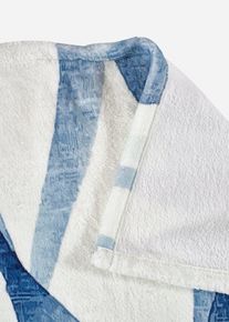 Strandlaken met digitale print - blauw - maat 70x150 cm - bonprix