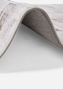 Vloerkleed met grafisch patroon - grijs - maat 90x160 cm - bonprix