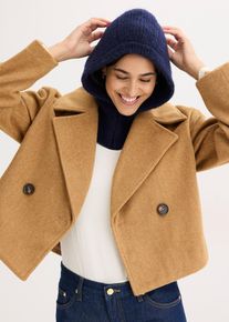 Kraagsjaal - blauw - maat Onesize - bonprix