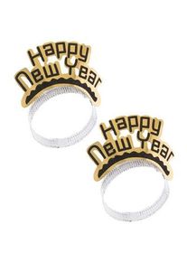 Funny 2 Headbands happy New year