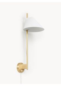 Louis Poulsen Dimmable LED Wall Lamp Yuh with Timer Function Gold Metal B 30 x H 63 cm