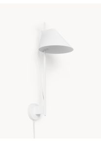 Louis Poulsen Dimmable LED Wall Lamp Yuh with Timer Function White Metal B 30 x H 63 cm