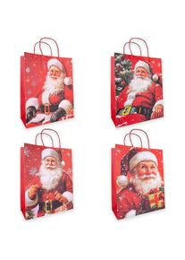 accentra, Geschenkverpackung, Geschenktasche aus Papier WEIHNACHTSMANN S (Geschenkbox)