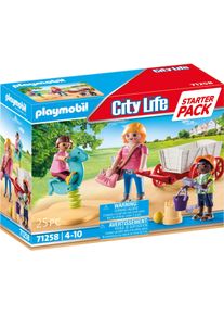Playmobil Starter Pack Erzieherin mit Bollerwagen (71258, Playmobil City Life)